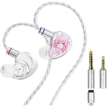 Amazon.co.jp: ヘッドホン 有線イヤホン CVJ Aria（瑶姬版）IEM